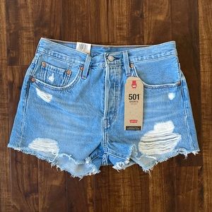 Levi’s denim shorts